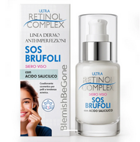 Sérum Facial SOS para el Acné – 30 ml – Complejo de Retinol